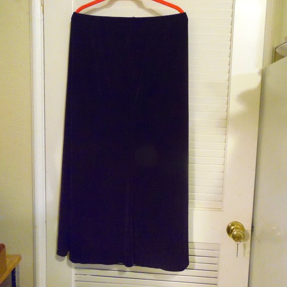 Indigo Black Maxi Skirt Size Medium - Picture 4 of 6